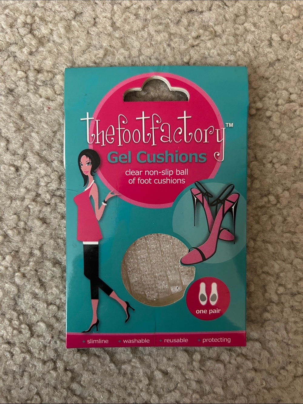 FREE WITH A PURCHASE. The Foot Factory Gel Cushions - Clear Ball Cushions